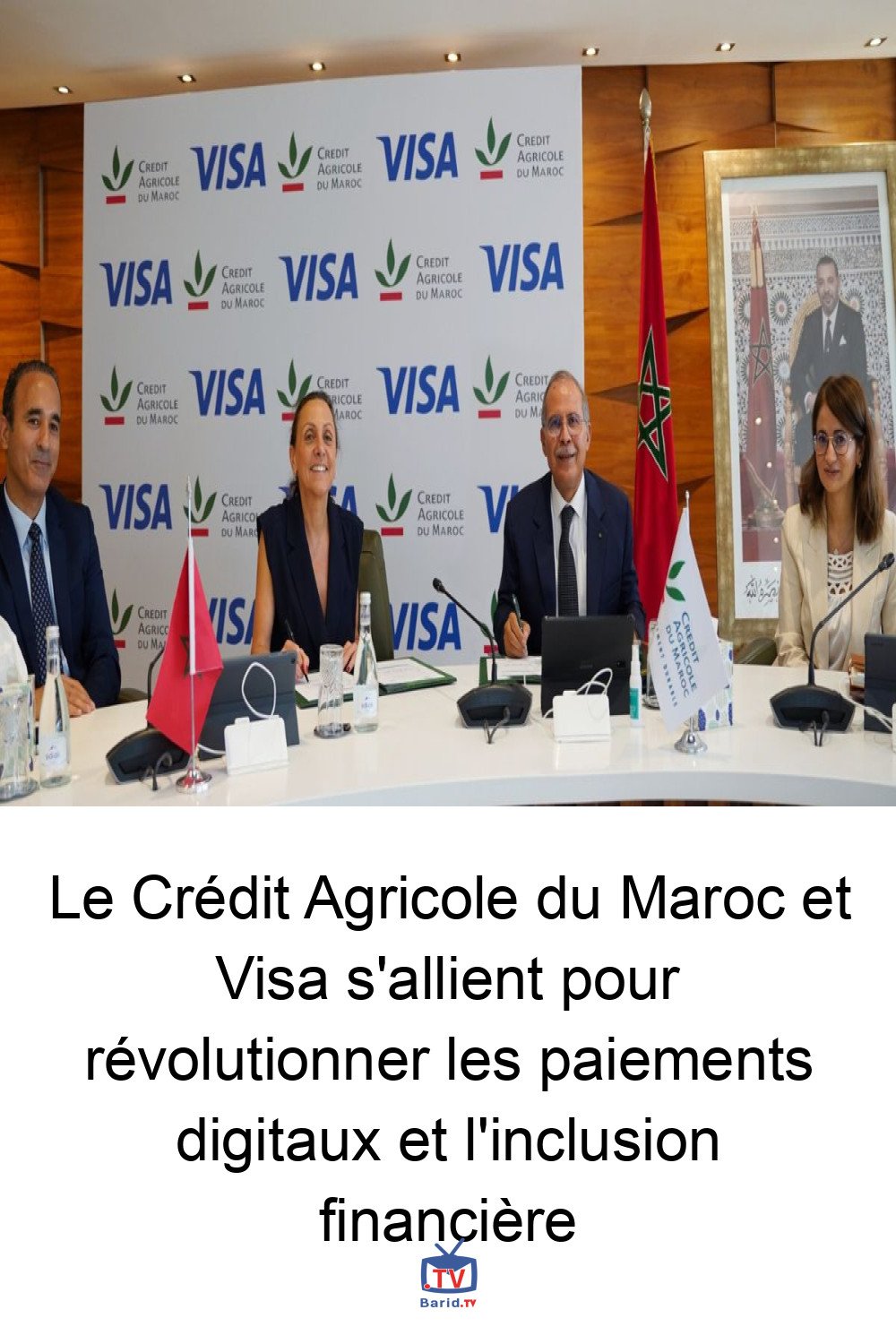 Le Crédit Agricole du Maroc et Visa s'allient pour révolutionner les paiements digitaux et l'inclusion financière 4 Pinterest Hidden