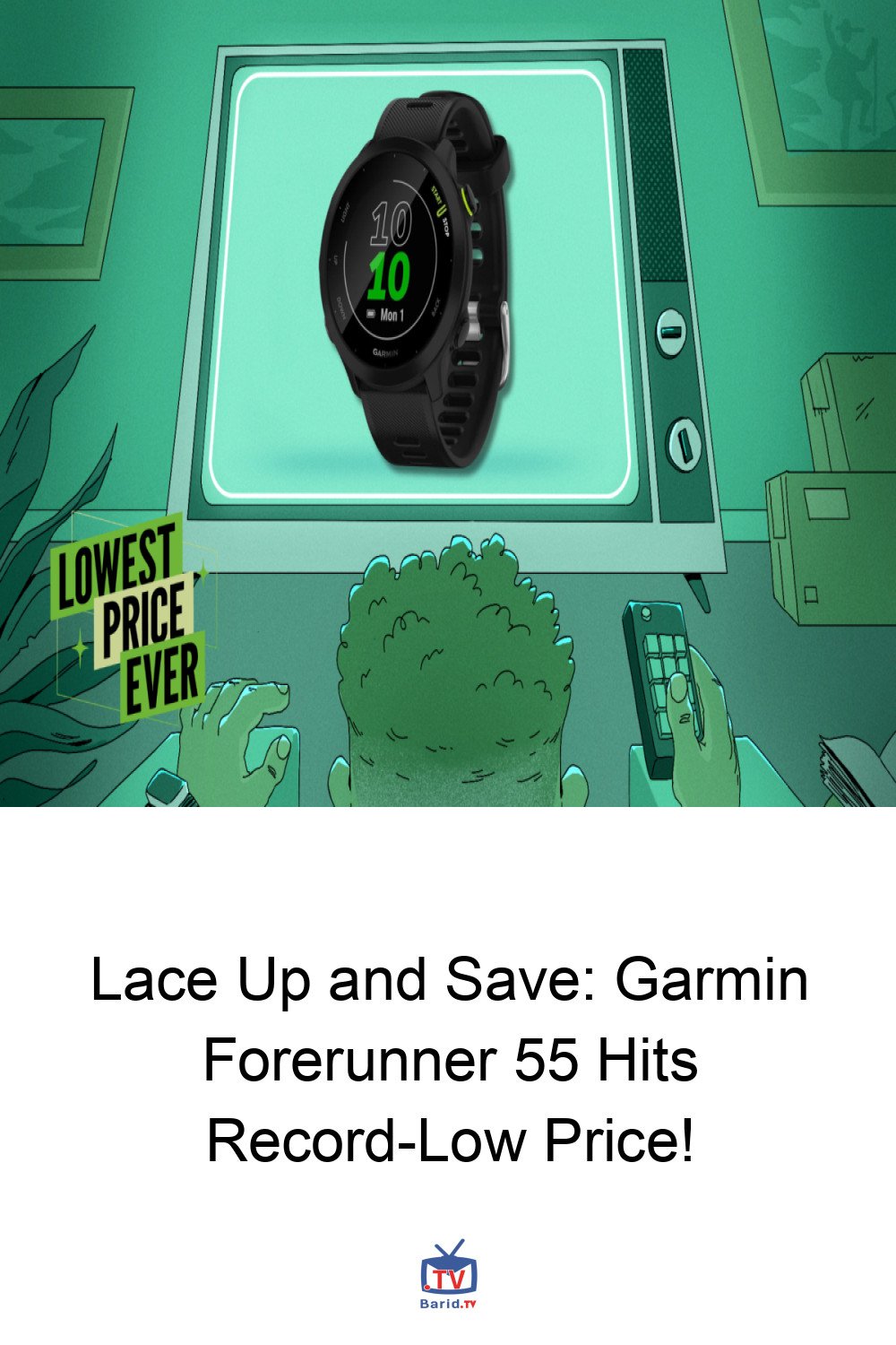 Lace Up and Save: Garmin Forerunner 55 Hits Record-Low Price! 4 Pinterest Hidden