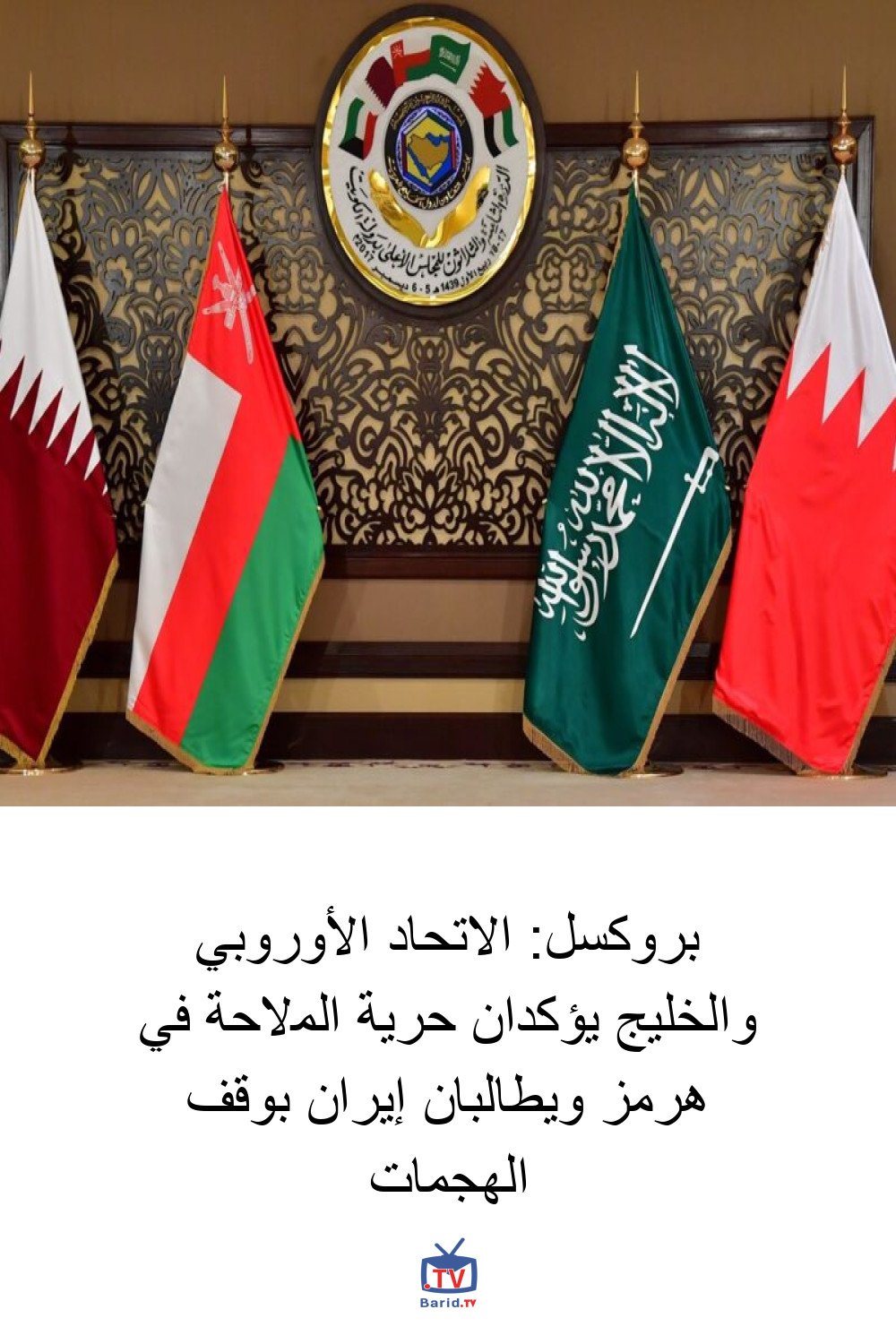 بروكسل: الاتحاد الأوروبي والخليج يؤكدان حرية الملاحة في هرمز ويطالبان إيران بوقف الهجمات 4 Pinterest Hidden