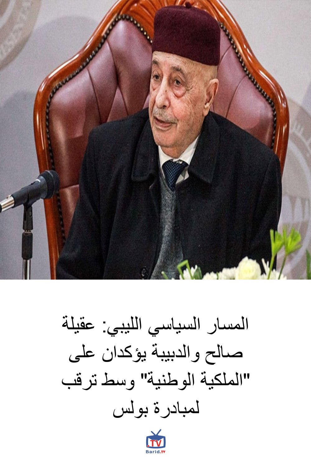 المسار السياسي الليبي: عقيلة صالح والدبيبة يؤكدان على "الملكية الوطنية" وسط ترقب لمبادرة بولس 4 Pinterest Hidden