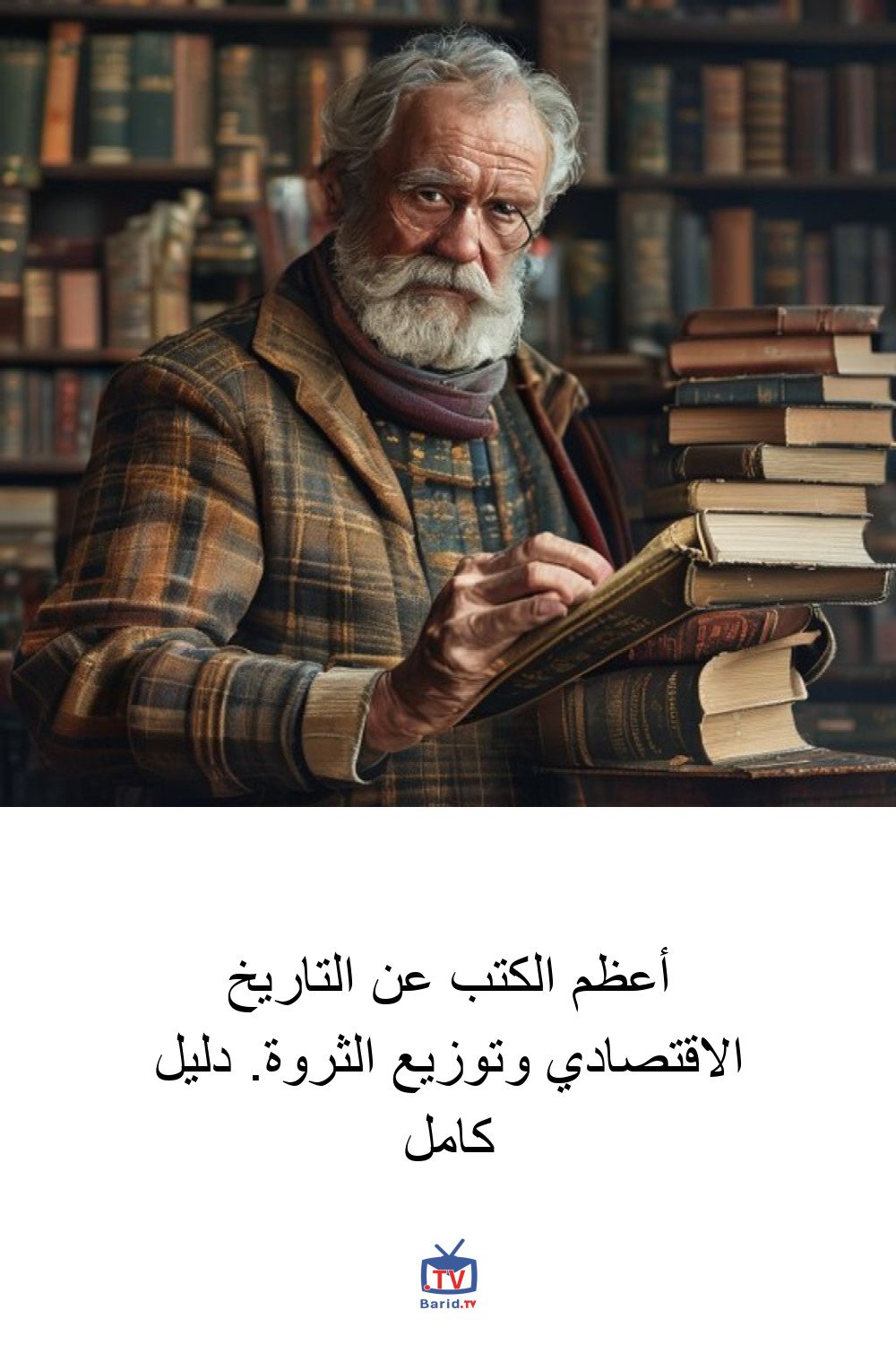 أعظم الكتب عن التاريخ الاقتصادي وتوزيع الثروة. دليل كامل 4 Pinterest Hidden