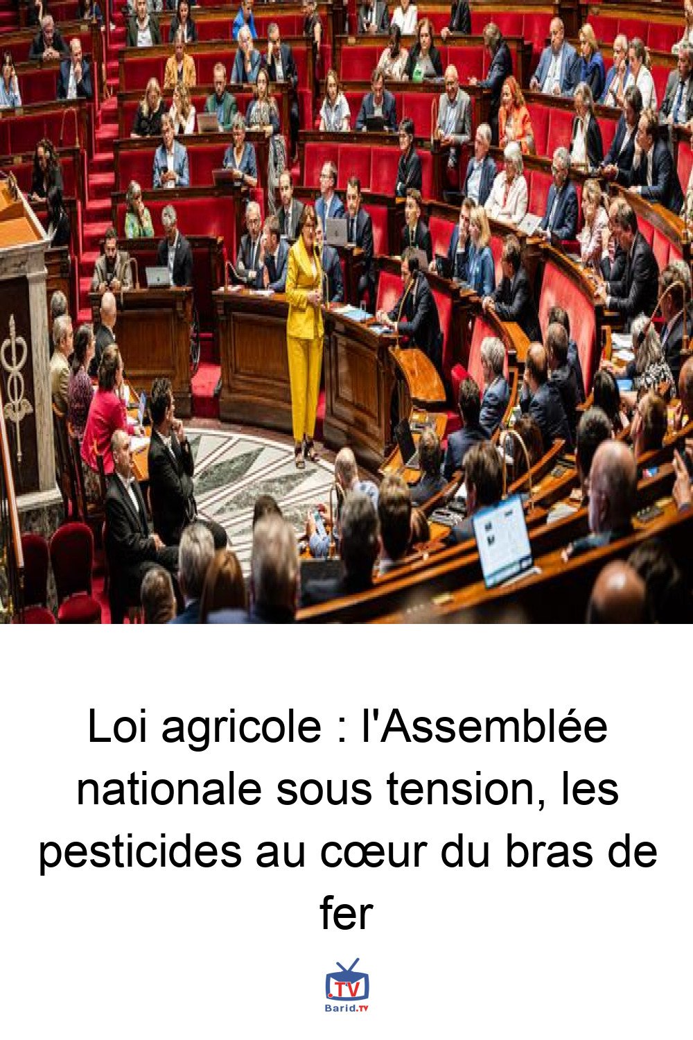 Loi agricole : l'Assemblée nationale sous tension, les pesticides au cœur du bras de fer 4 Pinterest Hidden