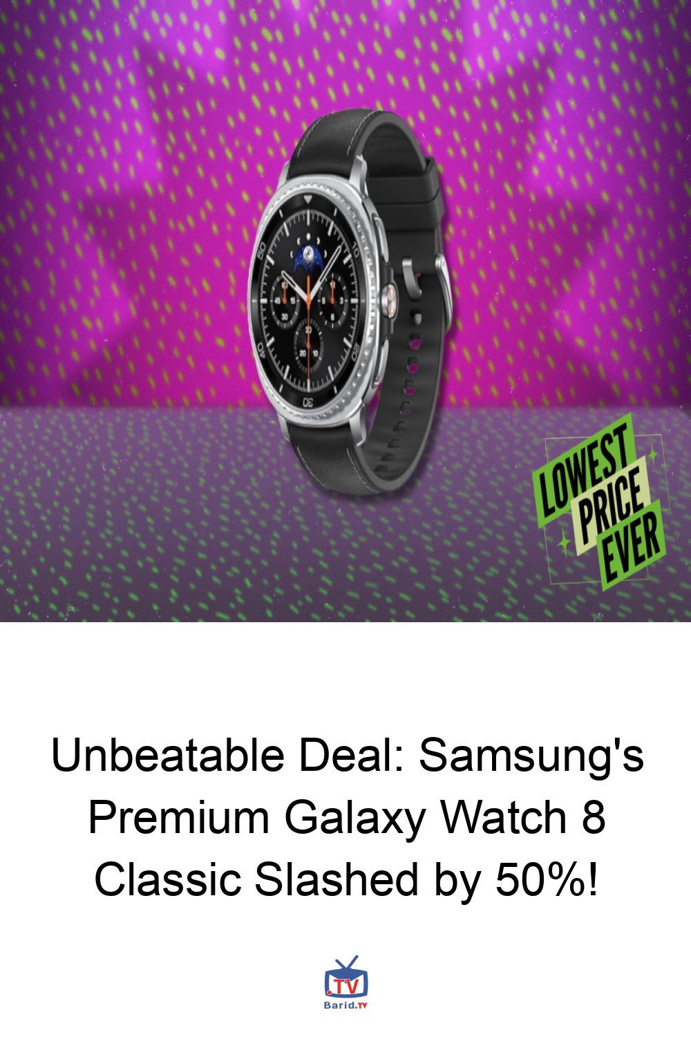 Unbeatable Deal: Samsung's Premium Galaxy Watch 8 Classic Slashed by 50%! 4 Pinterest Hidden