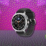 Samsung Galaxy Watch 8 Classic 46mm LTE Smartwatch with rotating bezel on a wrist