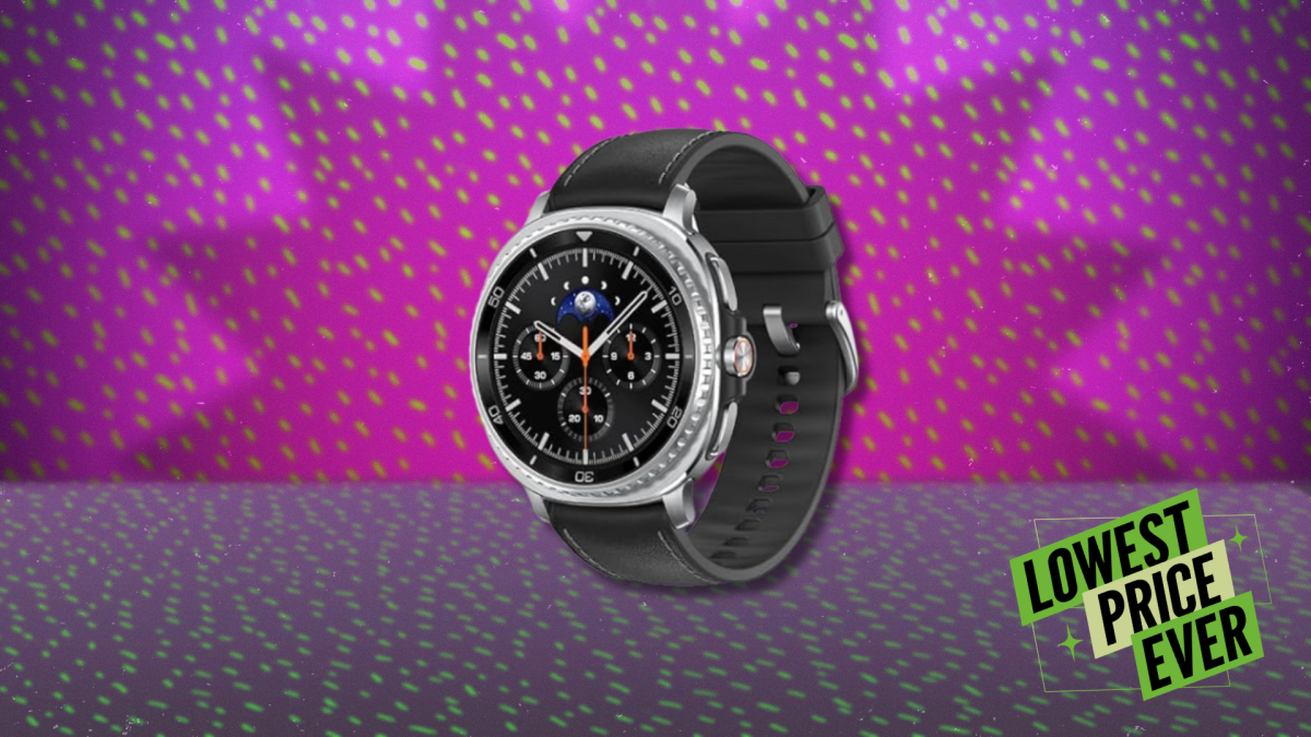 Unbeatable Deal: Samsung's Premium Galaxy Watch 8 Classic Slashed by 50%! 3 Samsung Galaxy Watch 8 Classic 46mm LTE Smartwatch with rotating bezel on a wrist