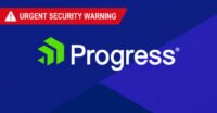 Illustration of a server rack with a red warning sign, symbolizing a critical cybersecurity threat to ShareFile Storage Zone Controllers.