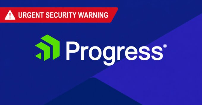 Illustration of a server rack with a red warning sign, symbolizing a critical cybersecurity threat to ShareFile Storage Zone Controllers.