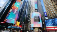 SK Hynix Chairman Chey Tae-won discussing AI memory demand during Nasdaq listing