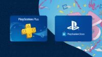 Logo PlayStation Plus avec une manette DualSense et des symboles PlayStation, illustrant l'offre de réduction de Sony.