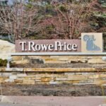 T. Rowe Price logo with a digital assets chart in the background, symbolizing their new crypto ETF.