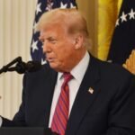 GENIUS Act at One Year: Charting the Course of US Crypto Regulation 8 President Donald Trump at the White House speaking before signing the Guiding and Establishing National Innovation for U.S. Stablecoins (GENIUS) Act into law in July 2025.