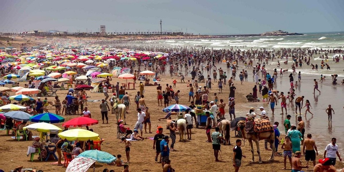 Canicule au Maroc : Les plages de Casablanca et Mohammedia, havres de fraîcheur pris d'assaut 3 vague de chaleur