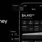 X Money app logo with an X Visa debit card, symbolizing financial services on the X platform.