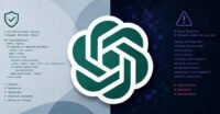 OpenAI logo with a shield icon, symbolizing AI safety and security measures