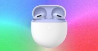 A selection of modern wireless earbuds from top brands like Apple, Google, and Samsung, showcasing their compact design and charging cases.