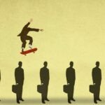 Unearthing Gold: How 'Boring' Industries Become Your Ultimate Competitive Edge 8 A person digging for gold in a seemingly ordinary, 'boring' landscape, symbolizing the hidden value in overlooked industries.