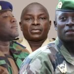 Les anciens « comzone » Hervé Touré, Tuo Fozié et Chérif Ousmane, aujourd'hui ambassadeur, préfet et chef d'état-major en Côte d'Ivoire.