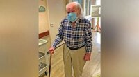 صورة افتراضية لسجين مسن داخل زنزانة أو صورة أرشيفية لسميث الشاب.