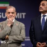 تحركات دبلوماسية مكثفة في طهران قبيل العقوبات الأمريكية المرتقبة 6 رئيس الوزراء الباكستاني محمد شهباز شريف وقائد الجيش الباكستاني المشير عاصم منير في لقاء رسمي.