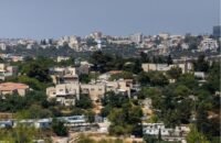 صورة توضيحية للمشروع الاستيطاني E1 في الضفة الغربية المحتلة