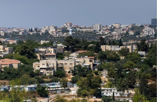 صورة توضيحية للمشروع الاستيطاني E1 في الضفة الغربية المحتلة