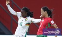 لاعبات المنتخب المغربي النسوي خلال مباراة نصف نهائي كأس أمم إفريقيا للسيدات 2026
