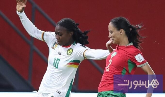 لاعبات المنتخب المغربي النسوي خلال مباراة نصف نهائي كأس أمم إفريقيا للسيدات 2026