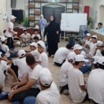 طلاب أردنيون يشاركون في فعاليات برنامج بصمة الوطني لتعزيز التربية الوطنية والمواطنة.
