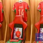 المنتخب المغربي النسوي لكرة القدم خلال إحدى المباريات أو التدريبات