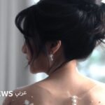 صورة لوانغ تشوانغ مع زوجته السابقة في يوم زفافهما، تظهر جانباً من عمليات الاحتيال الزوجي في الصين.