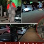 صورة لمحيط ملهى Le Royce بمارينا السعيدية تظهر سيارات متوقفة على الرصيف