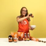 From UAE Inspiration to $10 Million: The Date Lady's Sweet Success Story 6 Colleen Sundlie, founder of Date Lady, smiling with her organic date products.