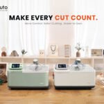 ToAuto Smart Cutting Machine with separate HD LCD controller, showcasing its precision and user-friendly design.