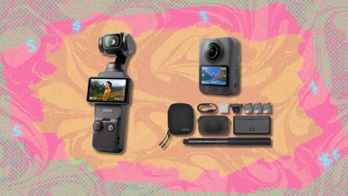 DJI Osmo Pocket 3 and Osmo 360 Adventure Combo cameras on sale