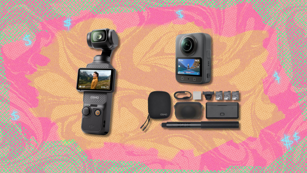 DJI Osmo Pocket 3 and Osmo 360 Adventure Combo cameras on sale