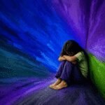 The Unspoken Rules: How Childhood Emotional Neglect Shapes Our Adult Lives 3 A solitary child looking out a window, symbolizing feelings of isolation and unmet emotional needs.