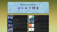 Illustration of a digital funnel being intercepted by malicious software, representing fake VPNs on the Chrome Web Store.