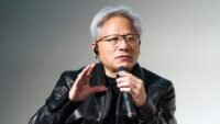Nvidia CEO Jensen Huang discusses the $500 billion AI financing initiative with Wall Street executives.