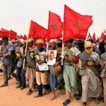 Mustapha El Ktiri, Haut-commissaire aux anciens résistants, s'exprimant lors d'un meeting à Dakhla, commémorant la récupération d'Oued Eddahab.