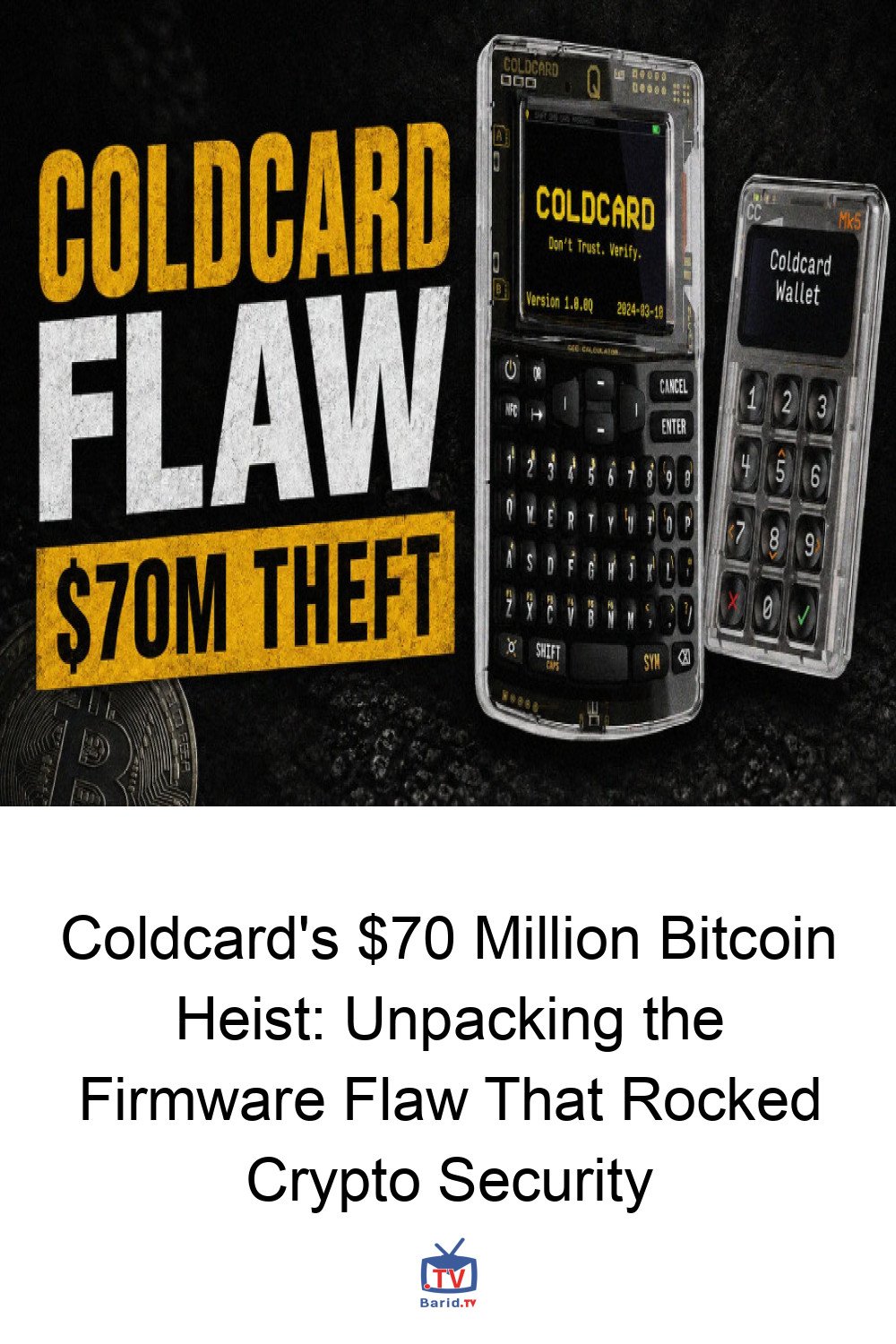 Coldcard's $70 Million Bitcoin Heist: Unpacking the Firmware Flaw That Rocked Crypto Security 4 Pinterest Hidden