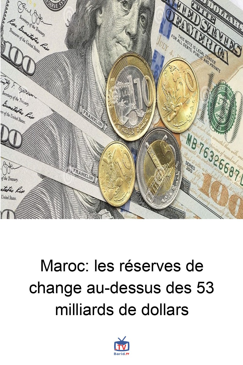 Maroc: les réserves de change au-dessus des 53 milliards de dollars 4 Pinterest Hidden