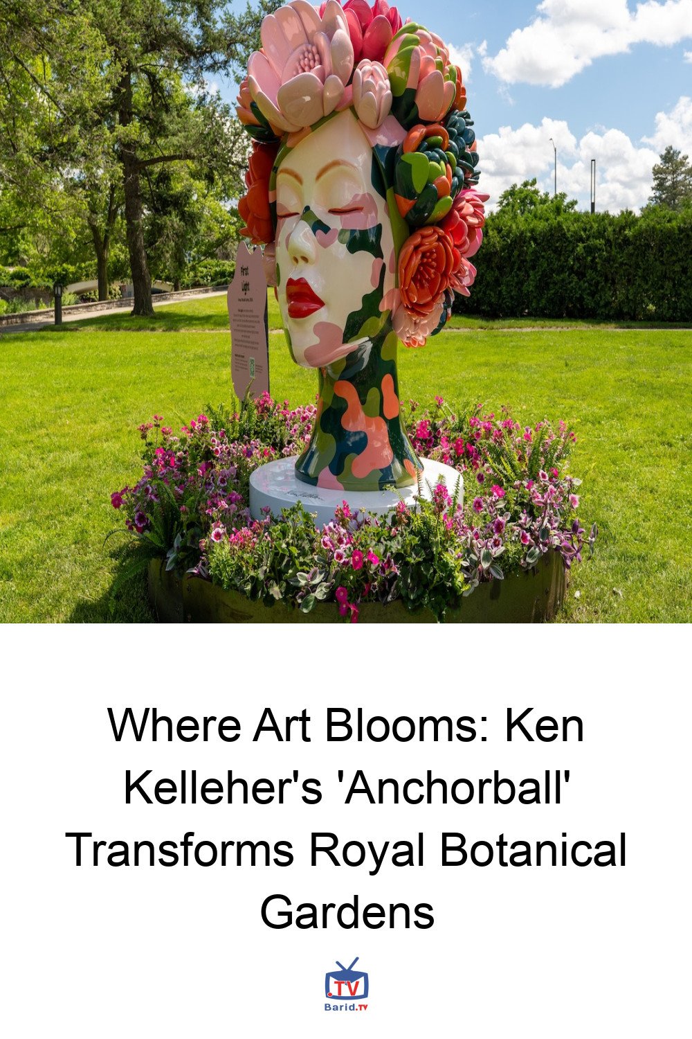 Where Art Blooms: Ken Kelleher's 'Anchorball' Transforms Royal Botanical Gardens 4 Pinterest Hidden