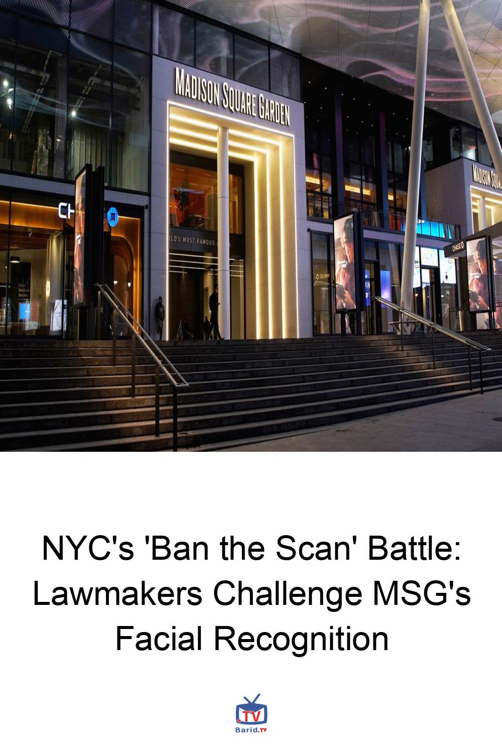 NYC's 'Ban the Scan' Battle: Lawmakers Challenge MSG's Facial Recognition 4 Pinterest Hidden