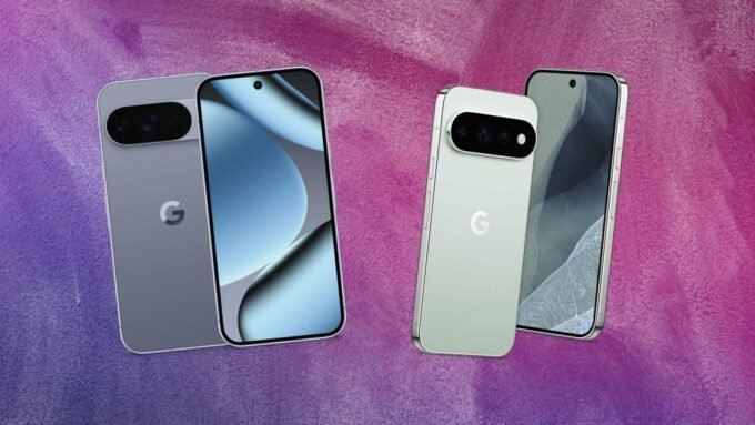 Comparaison visuelle des smartphones Google Pixel 11 Pro et Pixel 10 Pro, mettant en évidence le design et le bloc photo.