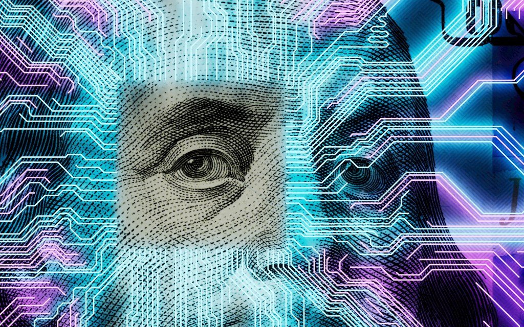 A person looking confidently at a screen displaying AI-generated code or a business dashboard, symbolizing strategic AI use.