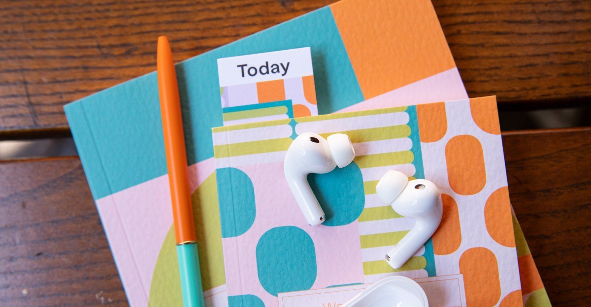 AirPods with Cameras: A Privacy Minefield Apple Should Avoid 3 A pair of Apple AirPods Pro earbuds, representing the potential future of wearable tech with integrated cameras.