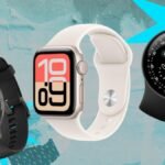 A selection of the best smartwatches for 2026, including Apple Watch SE, Apple Watch Ultra, and Google Pixel Watch, displayed on a modern background.