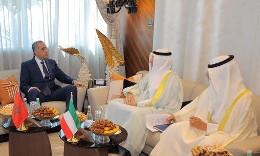 Maroc-Koweït : Un Sommet Sécuritaire pour Consolider l'Axe de Stabilité Régionale 7 Abdellatif Hammouchi recevant l'ambassadeur du Koweït à Rabat