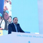 صورة لأمين نقطة، مرشح حزب التجمع الوطني للأحرار بدائرة مديونة، خلال إطلاق حملته الانتخابية.