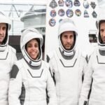 صورة أرشيفية لمركبة فضائية من نوع دراغون تستعد للإطلاق